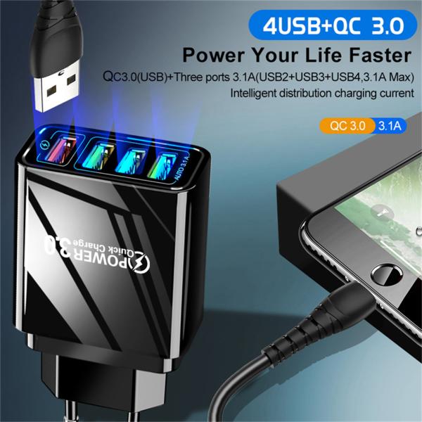 48W Universal USB Charger