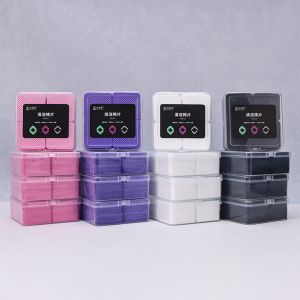 Cheap Lint Free Nail Remover Wipes 400pcs/Box Nail Polish Remover Pads wholesale