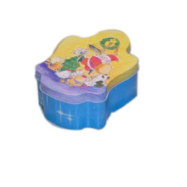 Customized Christmas Gift Tin Box Color Printing Special Shaped Ecofriendly
