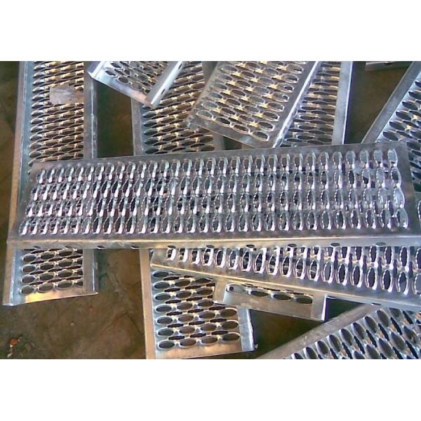 Roof Walkway Grip Strut Safety Grating Anti Skid Aluminum Metal