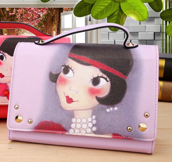 2016 summer new Korean chain messenger bag shoulder messenger bag small square package female