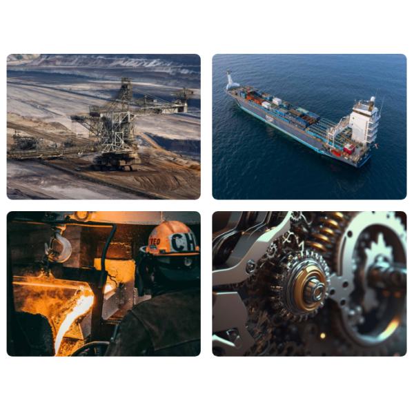 35# 45# Open Die Forging 42CrMo Free Forging Products For Industrial