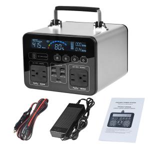 IP65 500W Waterproof Portable Power Station Built In Mppt Charge Controller