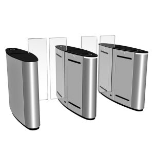 China Automatic Sliding Gate Turnstile , Touchless Turnstile Facial Recognition on sale