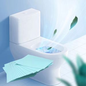 Multi Functional Toilet Bowl Cleaner Strips Quick Dissolve Disposable