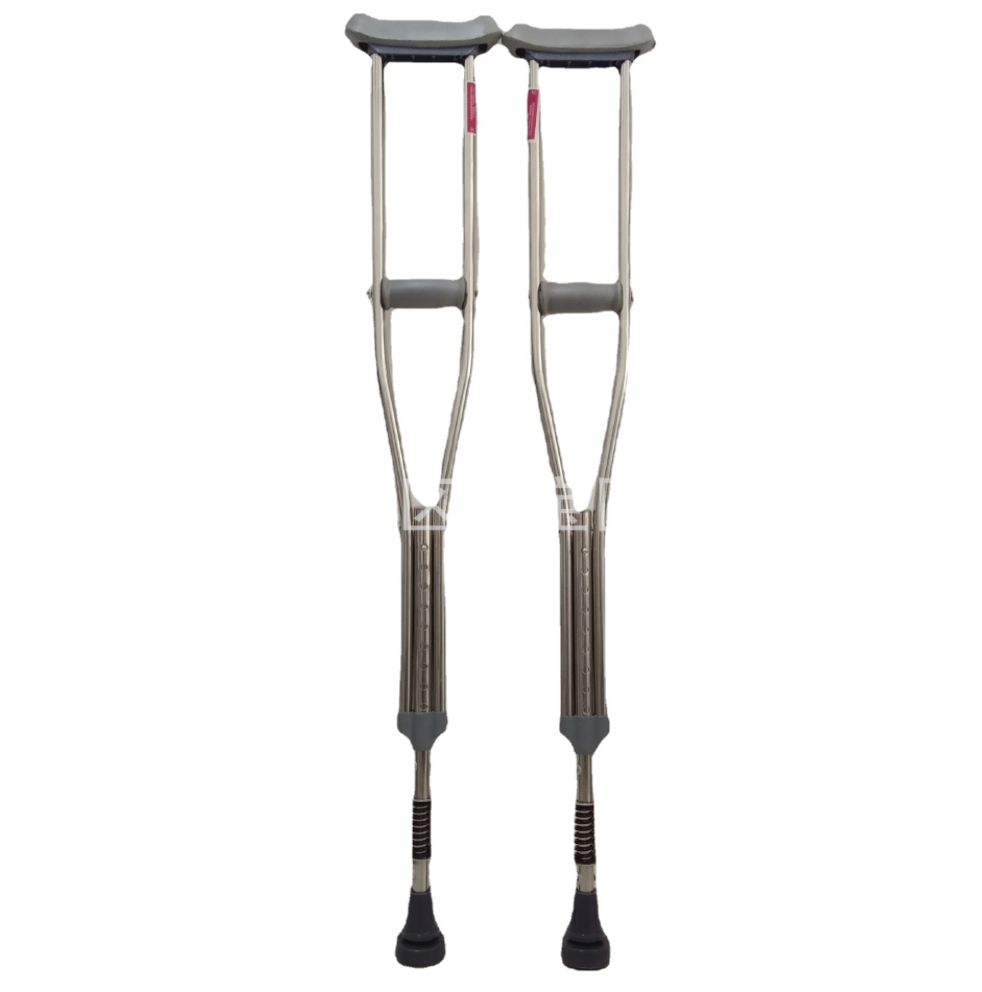 Anti Slip Rehabilitation Medical Supply Equipment Aluminum Underarm Crutches Odm