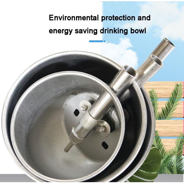 SUS304 Automatic Water Drinker Water Bowl Pig Farming Drinking Bowl