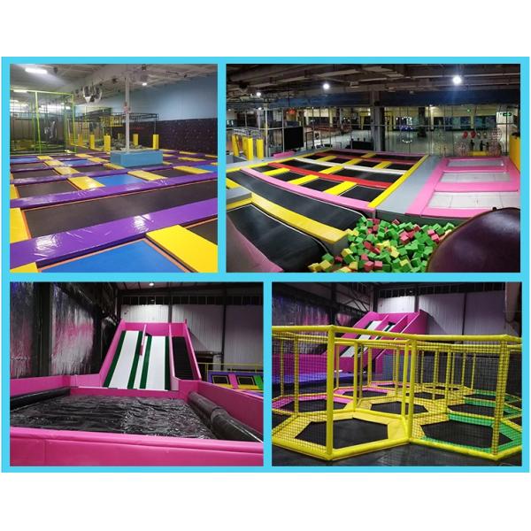 Foam Cube Blocks Rectangular Kids Trampoline Park