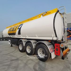 China 3 Axle 45000L Heavy Duty Oil Tanker Semi Trailer on sale