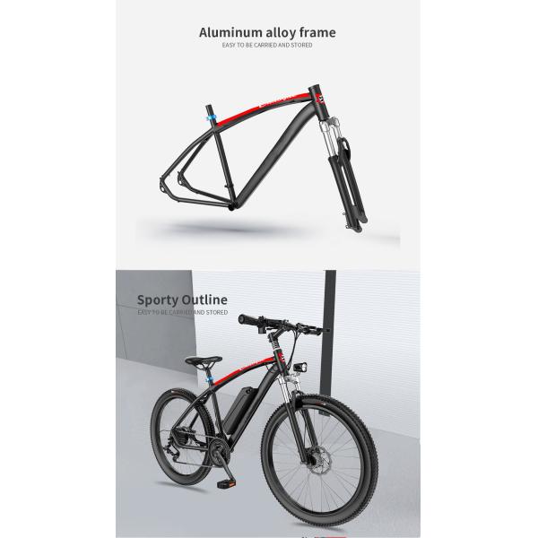 23kg Mountain Bike With Pedal Assist 27speed , 26 Electric Mountain Bike