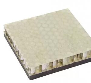 Cheap Aluminum Fiberglass Honeycomb Panel For Top And Bottom Stone Composite wholesale
