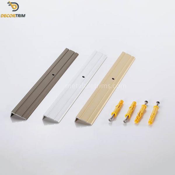 Decorative Stair Nosing Tile Trim Anodized Matt Gold 25mm X 10mm Size