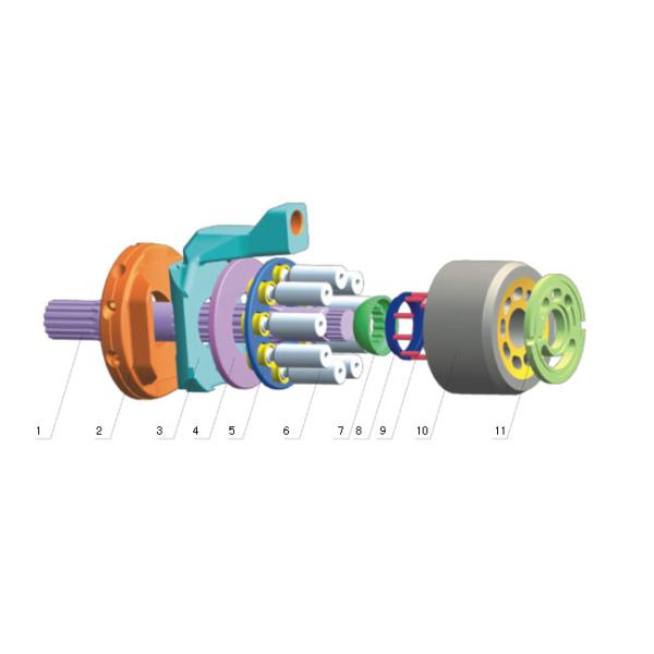 Hydraulic Piston Pump Kawasaki K3V63/112/140/180BDT