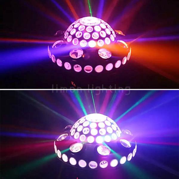 Disco Magic Ball DMX LED Super Mushroom Big Universe Laser Lights for KTV Party Club