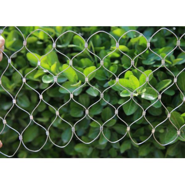 304 316 Wire Rope Mesh Botanical Garden Trellis For Climbing Plants Outdoors