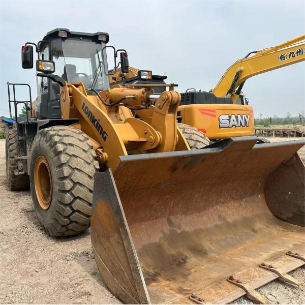 Chinese Brand Longking Loader LG855 Second Hand Wheel Loader 17 Ton