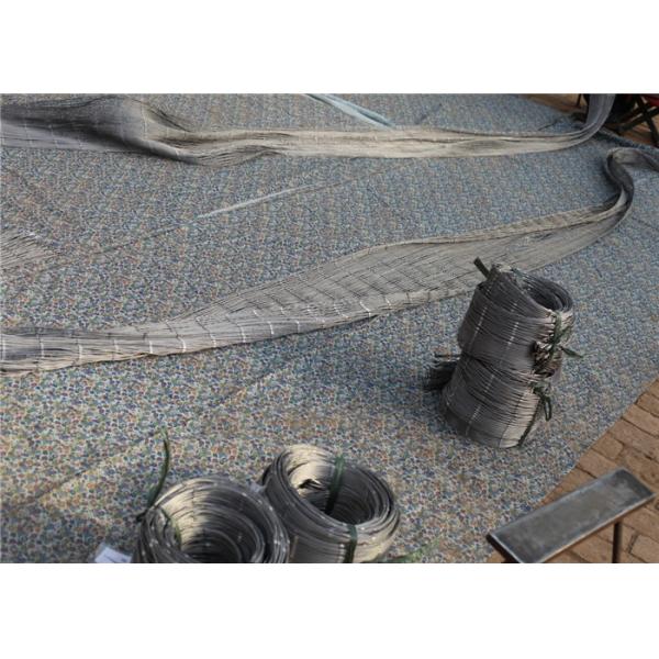 Silver Stainless Steel Cable Trellis Mesh With 7*7 Rope Construction