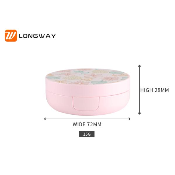 15g OEM Personalized Empty Cushion Compact Case Free Sample Available