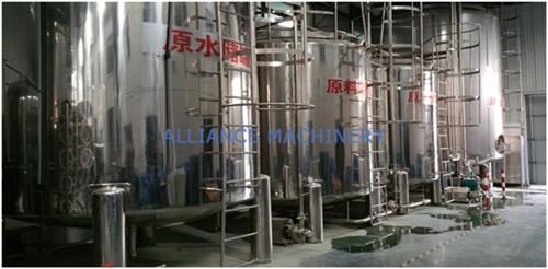 Quality Automatic Shampoo Hair Conditioner Shower Gel Toothpaste Preparation and Production Storage Tanks Water Treatment for sale