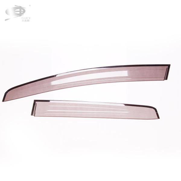 Dark Smoke Window Visor Rain Guards For Car Windows