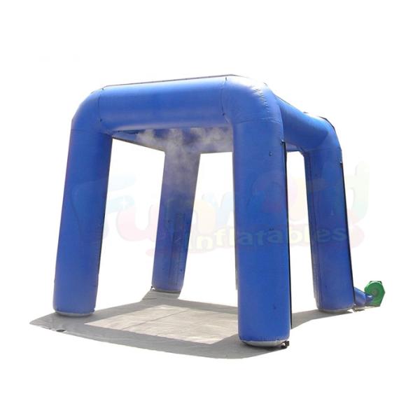 Disinfection Inflatable Misting Station Sealed Tunnel Tent