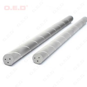 China OEM k05 Tungsten Carbide Rods With Two Helical Coolants Holes on sale