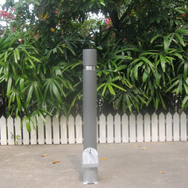 Ground Installation Outdoor Bollard , Flexible Traffic Bollards Removable