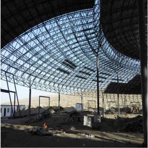 China Q235 Q345 Metal Frame Roof Customized Light Steel Frame Structure Punching on sale