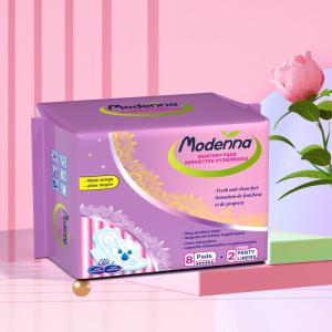 China Women Wearing Daily Use Sanitary Pads Breathable A Grade Disposable Custom on sale
