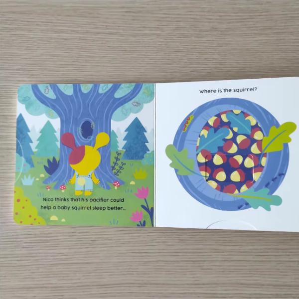 Art Paper Children's Story Book Printing Custom Paperback Book Printing Service