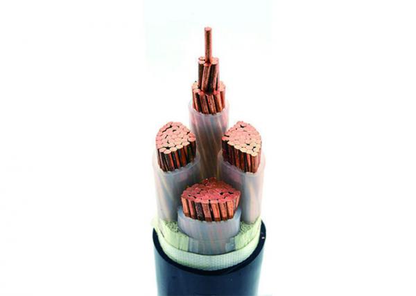 Quality 0.6/1 kV Copper conductor 3 Core + Earth XLPE Insulated Power Cable for sale