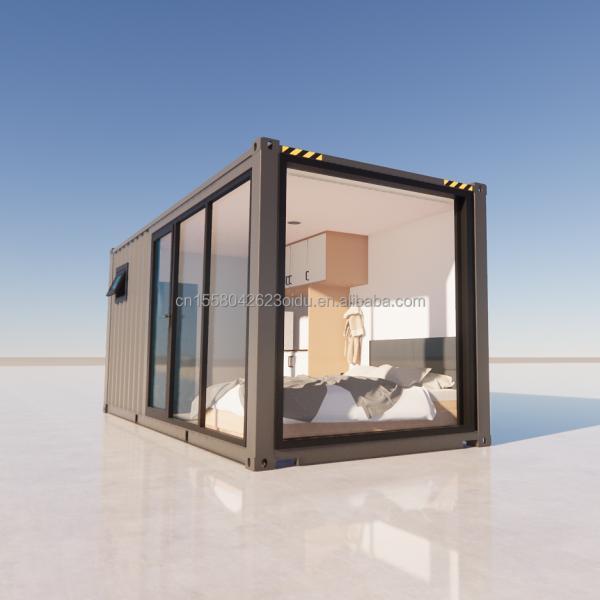 Container House with Extendable Design and 50/75/100mm Wave Sandwich Panel Walls