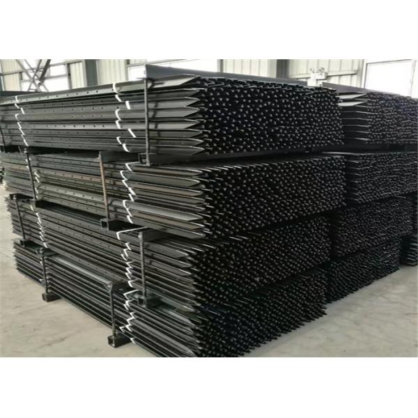 Cattle Y Fence Post Black Painted 5 Inch Length