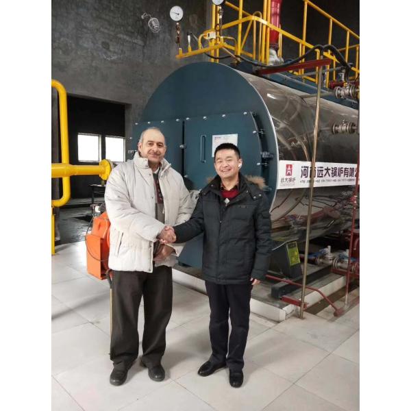 High Temperature Thermal Oil Boiler Running Under Low Pressure ISO9001 Certification