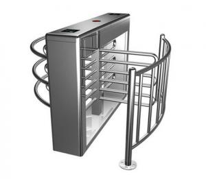China Outside Full Height Turnstile Barrier Stainless Steel For High Humidity Environment on sale