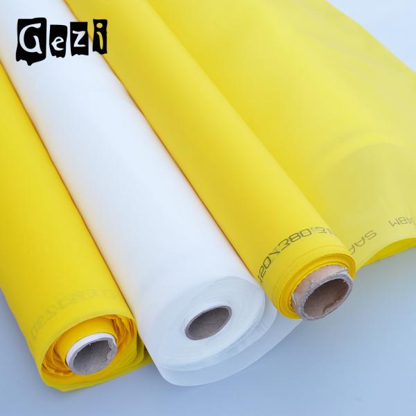 Soft Silk Screen Printing Mesh , Phone Factory Polyester Monofilament Mesh