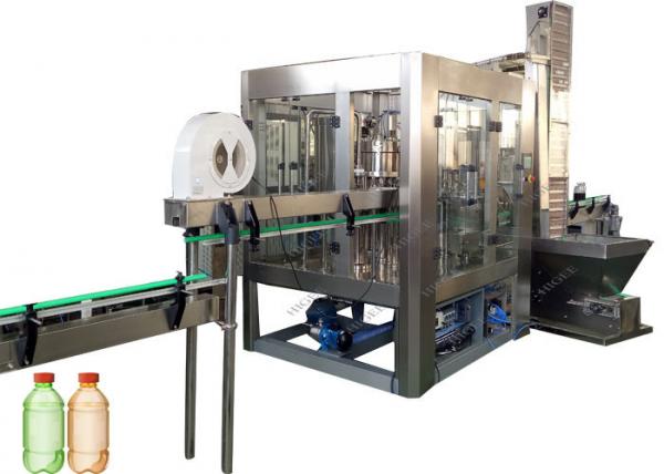 Quality Beverage Carbonated Drink Filling Machine For PET Plastic Bottle , Low Running Noise for sale