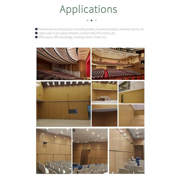 MASTER ACOUSTIC Groove Wall Varnish Veneer Wooden Painted Slot Board Decorative Acoustic Grooved Panel