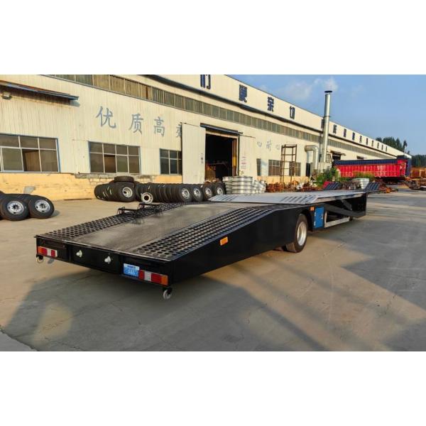 China Factory Sing Axle Car Transport Semi-Trailer Transport Car Chinese Brand Landing Gear Semi Trailer
