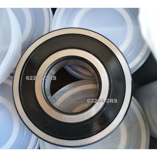 C3 Double Seal Thickened Deep Groove Ball Bearings High Speed 62204-2RS