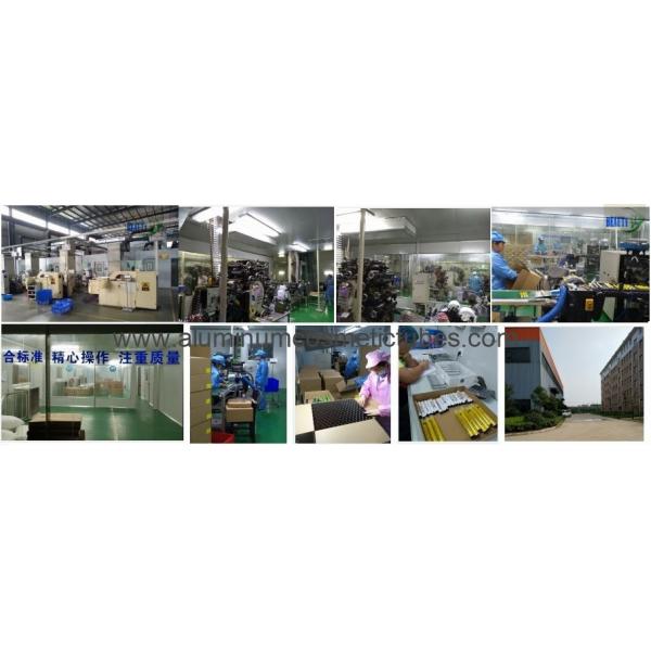 Shampoo Collapsible Tubular Containers , 45ml 65ml 75ml Aluminum Tube Cosmetic Packaging