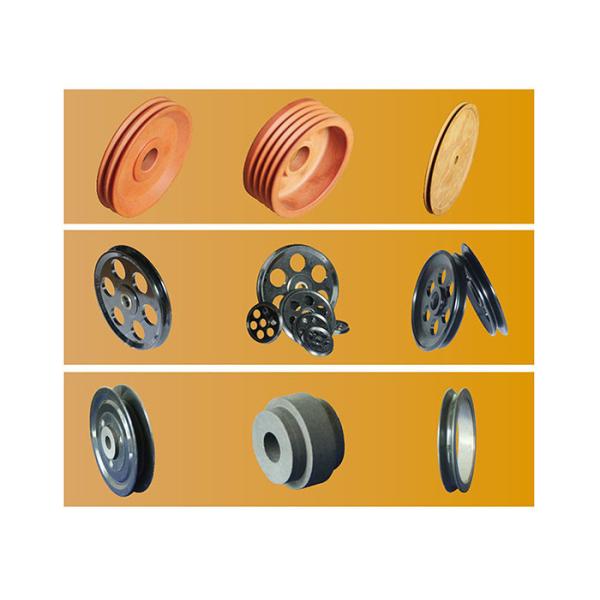 Corrosion Resistance Industrial Machine Parts Ceramic Combination Guide Wheel
