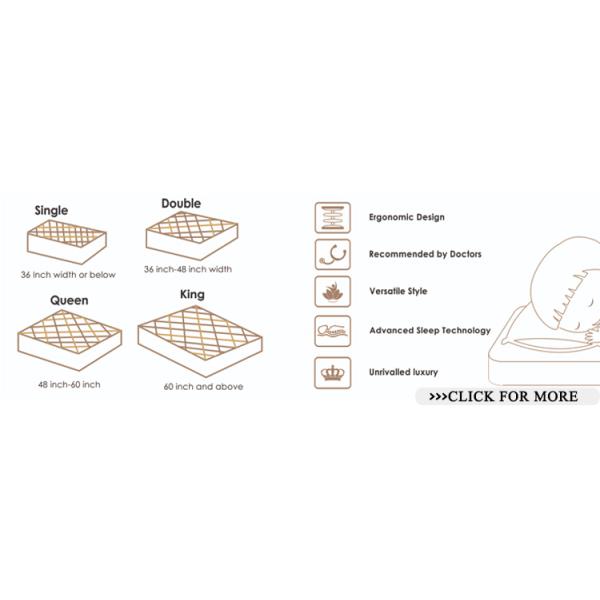 Hotel Sleep Well Comfortable King Size Mattress Inner Pocket Spring