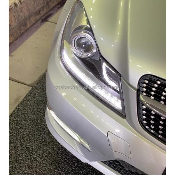 LED Daytime Running Headlights for Benz W204 2010 C180 C200 C260 C300 100% Tested