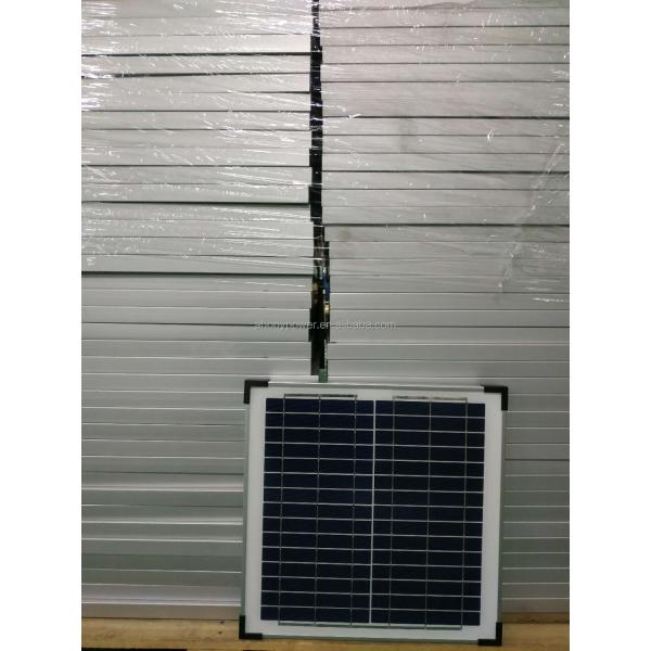 Small Polycrystalline 12v 10w Solar Panel For Garden Home Electric Fence Door Gate