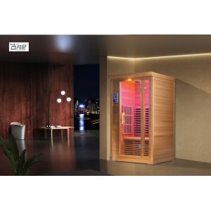 Ecofriendly Dry Solid Wood Wet Steam Sauna Room