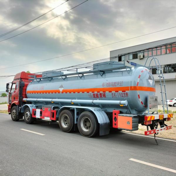 FAW 8x4 26 CBM Chemical Liquid Tanker Truck Water Bowser Truck Diesel Fuel Type