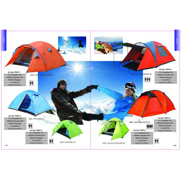 235*235*200MM Outdoor Fishing Shelter PU Coated 200D Polyester Oxford Fiberglass Dual-Color Camping Tent