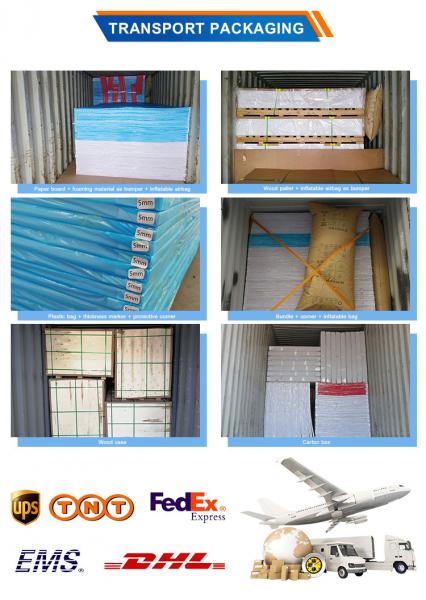 Customizable high density polyurethane foam board white pvc cabinet board