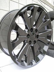24X10 24 Inch Black GMC Replica Wheels Yukon Denali OE Replica Rims 6x5.5 +31